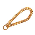 Factory Drop Shipping Gold Gold 14mm Bully Acessórios para cães